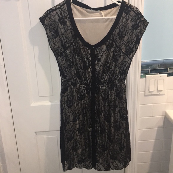 Urban Outfitters Black Lace Dress - Picture 1 of 6